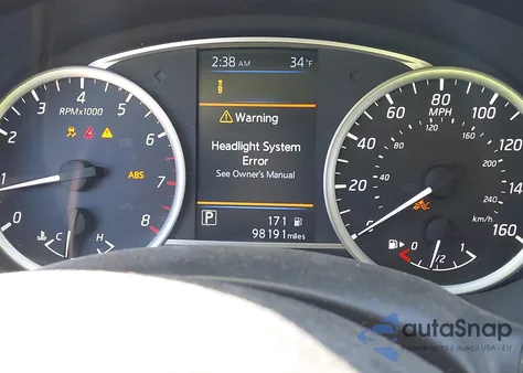 2019 Nissan Sentra Sr z USA, uszkodzony, nr VIN 3N1AB7AP7KY217723